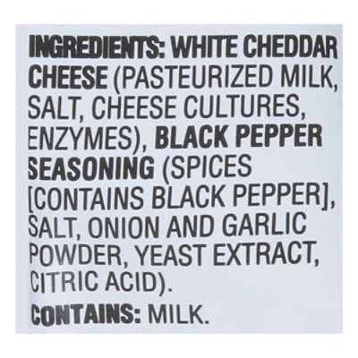 Moon Cheese White Cheeda/black Peppa - 1 OZ - Image 5