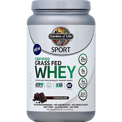 Sport Certified Grassfed Whey Protein Ch - 1.5 LB - Image 2