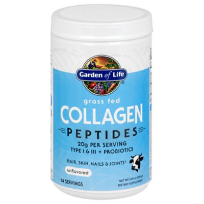 Gol Grass Fed Collagen Peptides 14ct Jar - 9.87 OZ - Image 3