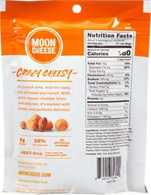 Moon Cheese Protein Blitz Mix Crazy Cheese - 4 Oz - Image 6