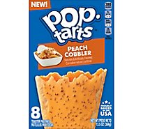 Kelloggs Peach Cobbler Pop Tarts - 13.5 OZ