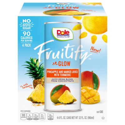 Dole Pineapple Mango Turmeric Juice 48 Fl. Oz. Safeway