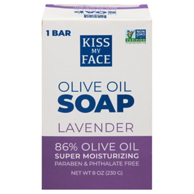 Kiss My Face Olive & Lavender Soap Bar - 8 OZ - Image 3