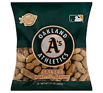 Oakland As Salted In Shell Peanuts - 12 OZ