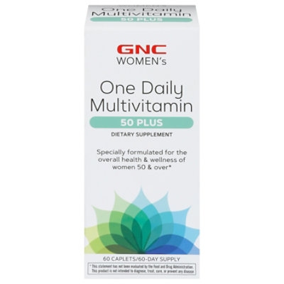 GNC Women's 50 Plus One Daily Multi - 60 Count - Image 3