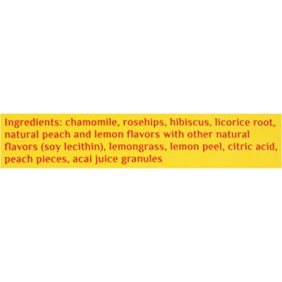 Bigelow Tea Peach Lemonade Acaiade Tea - 1.23 OZ - Image 4