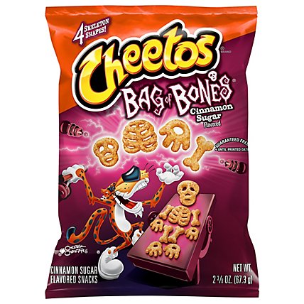 Cheetos Bag Of Bones Cheese Flavored Snacks Cinnamon Sugar - 2.375 OZ - Image 3