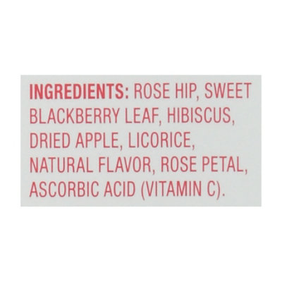 Red Rose Herbal Tea Strawberry Rose - 18 CT - Image 5