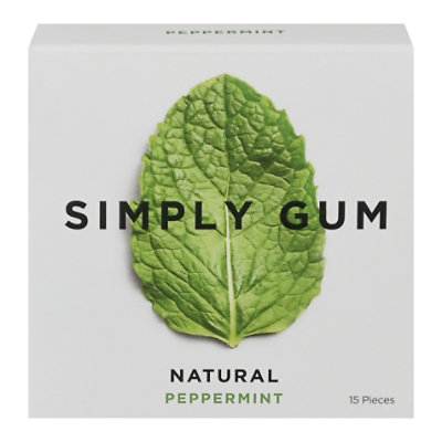 Simply Gum Nat Mint Flavor - 15 CT - Image 3