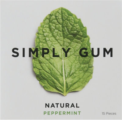 Simply Gum Nat Mint Flavor - 15 CT - Image 2