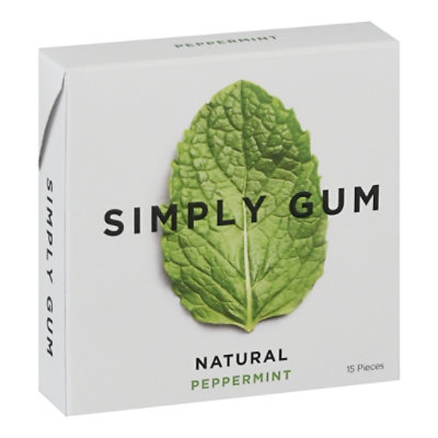 Simply Gum Nat Mint Flavor - 15 CT - Image 1