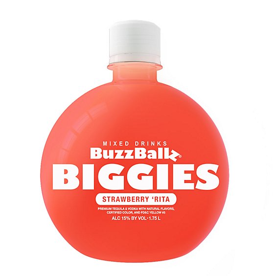 Buzzballz Strawberry 'rita - 1.75 LT