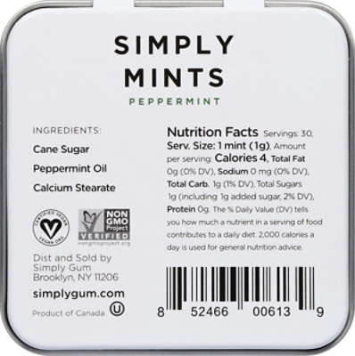 Simply Gum Peppermints - 30 CT - Image 6