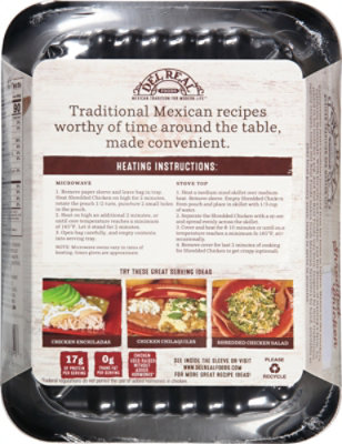 Del Real Foods Shredded Chicken - 12 OZ - Image 6