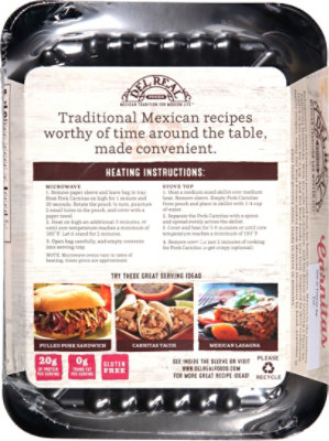 Del Real Foods Slow Cooked Pork Carnitas - 12 OZ - Image 6