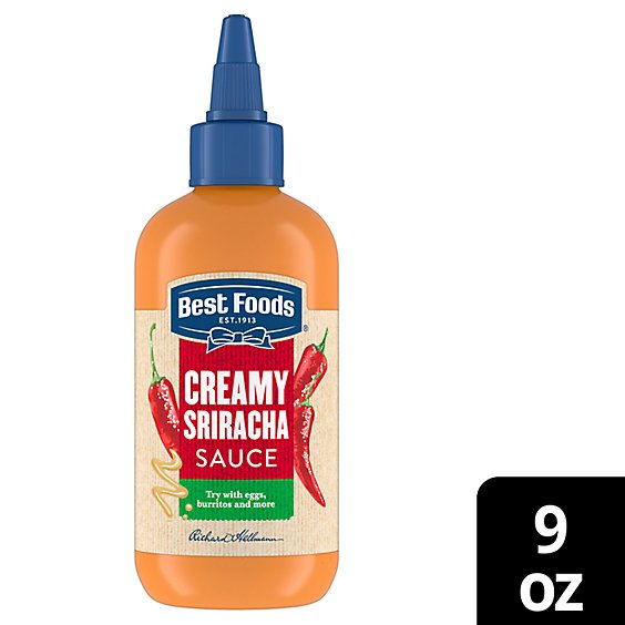 Best Foods Sauce Creamy Sriracha - 9 Fl. Oz.