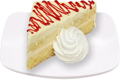 Chantilly Raspberry Cake Slice - Each - Image 1