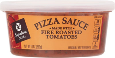 Signature Cafe Pizza Sauce W/fire Roasted Tomatoes - 10 OZ - Image 2