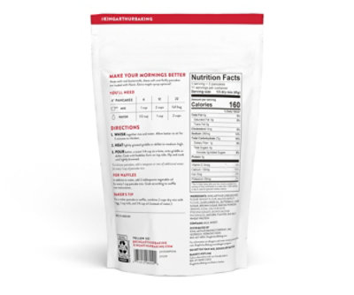 King Arthur Sourced Non-GMO Certified Kosher Buttermilk Pancake Mix - 16 Oz - Image 6