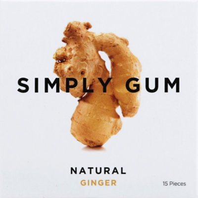 Simply Gum Ginger Gum - 15 CT - Image 2