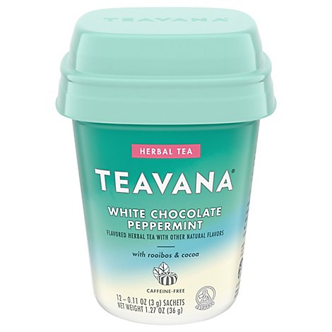 Teavana White Chocolate Peppermint Tea - 12 CT