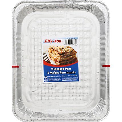 Jiffy Foil Lasagna Pan - 2 CT - Image 2