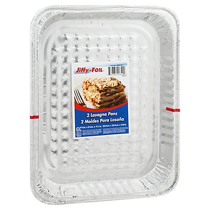 Jiffy Foil Lasagna Pan - 2 CT - Image 1