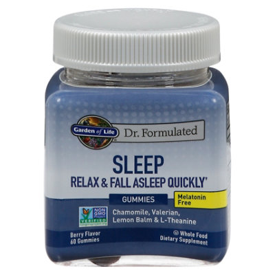 Garden Of Life Dr Formulated Supplement Adult Sleep Gummies - 60 Count ...