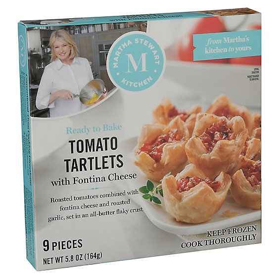 Martha Stewart Kitchen Tomato Tartlets With Fontana Cheese - 8 Oz