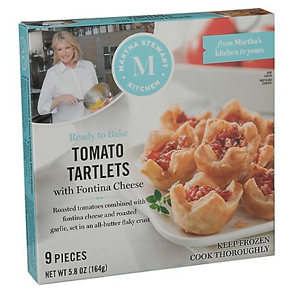 Martha Stewart Kitchen Tomato Tartlets With Fontana Cheese - 8 Oz - Image 1