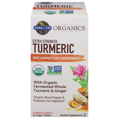Garden Of Life Mykind Organics Turmeric Extra Strength Tablets - 60 Count - Image 2
