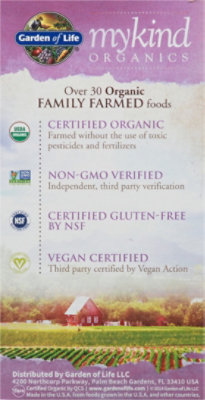 Gol Mykind Organics Womens Once Daily Tablets - 60CT - Image 5