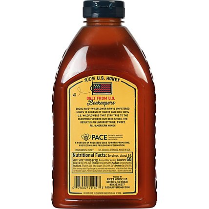 Local Hive 100% Raw Wildflower Honey - 40 OZ - Image 6