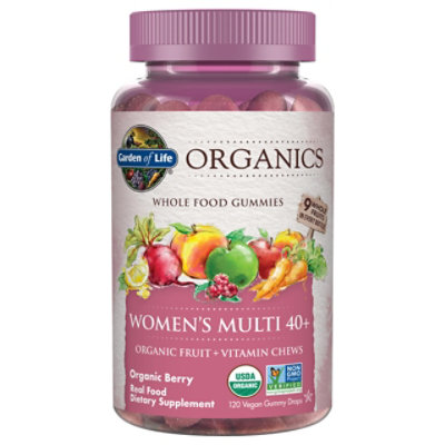 Gol Mykind Organics Womens 40 Multi Berry Gummy - 120CT - Image 2