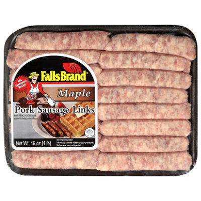Falls Brand Breakfast Sausage Links Maple - 16 OZ - Image 2