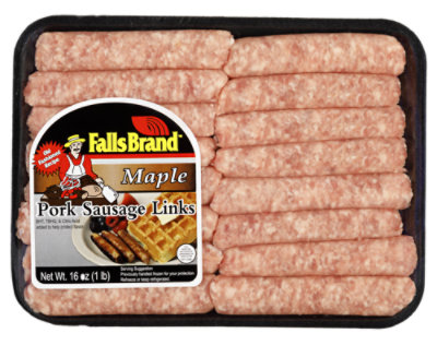 Falls Brand Breakfast Sausage Links Maple - 16 OZ