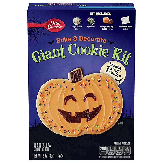 Bc Giant Pumpkin Cookie Kit - EA