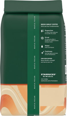 Starbucks 100% Arabica Naturally Flavored Maple Pecan Ground Coffee Bag - 17 Oz - Image 5