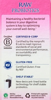 Garden of Life Raw Probiotics Vaginal Care Vegetarian Capsules - 30 Count - Image 5
