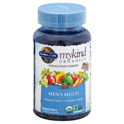 Gol Mykind Organics Mens Multi Berry Gummy - 120CT - Image 1