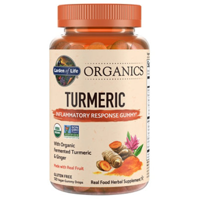 Gol Mykind Organics Turmeric Gummy - 120CT - Image 2