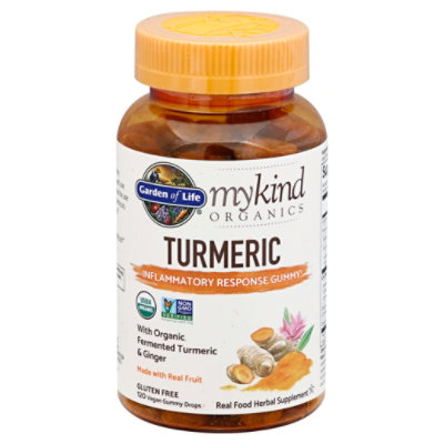 Gol Mykind Organics Turmeric Gummy - 120CT - Image 1