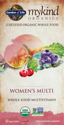 Garden of Life Mykind Organics Women's Multi Tablets - 60 Count - Image 2