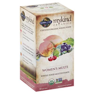 Garden of Life Mykind Organics Women's Multi Tablets - 60 Count - Image 1