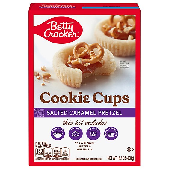Bc Cookie Cups Salted Caramel - 14.4 OZ