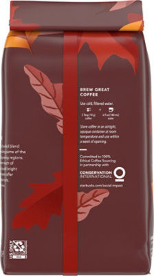Starbucks Fall Blend 100% Arabica Limited Edition Medium Roast Ground Coffee Bag - 17 Oz - Image 5