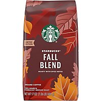 Starbucks Fall Blend 100% Arabica Limited Edition Medium Roast Ground Coffee Bag - 17 Oz - Image 2
