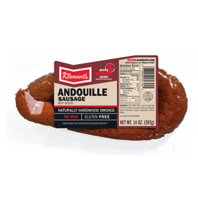 Klements Andouille Sausage - 14 OZ - Image 1