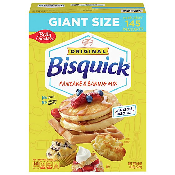 Bisquick Original Pancake & Baking Mix - 96 OZ - Haggen
