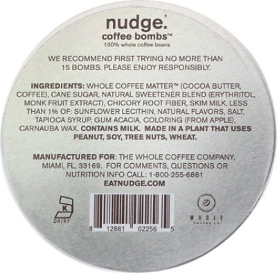 Nudge Candy Coffee Bomb Brazilian - 2.5 OZ - Image 5